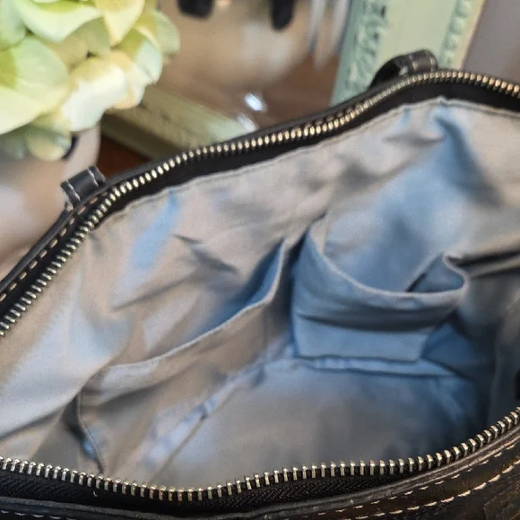 Coach Black Bag with Signature Logo - Picture 8 of 12